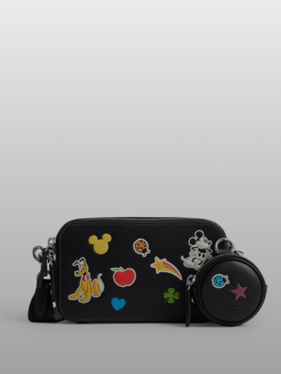 Coach Handbags - Disney X Coach Charter Slim Crossbody Bag With Sticker Print-NIBWT!!!